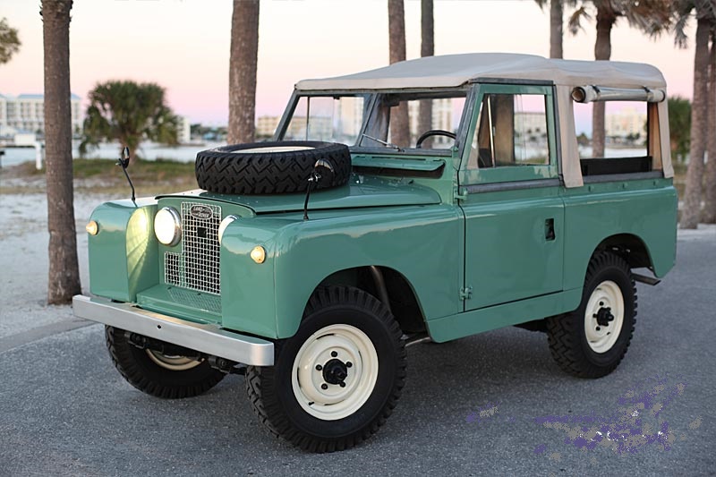 Land Rover 88 softtop 1958-1970