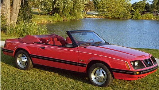 Ford Mustang convertible 1983-1985
