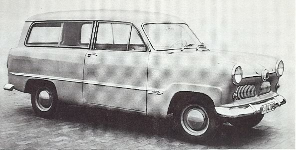 Ford 12M kombi 1953-1955