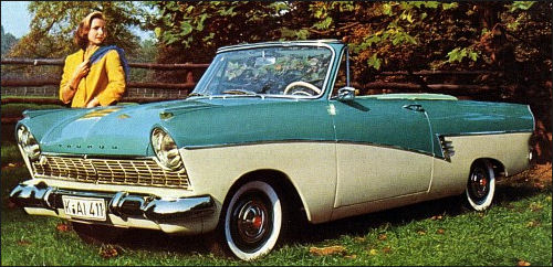 Ford 17M cabriolet 1957-1960